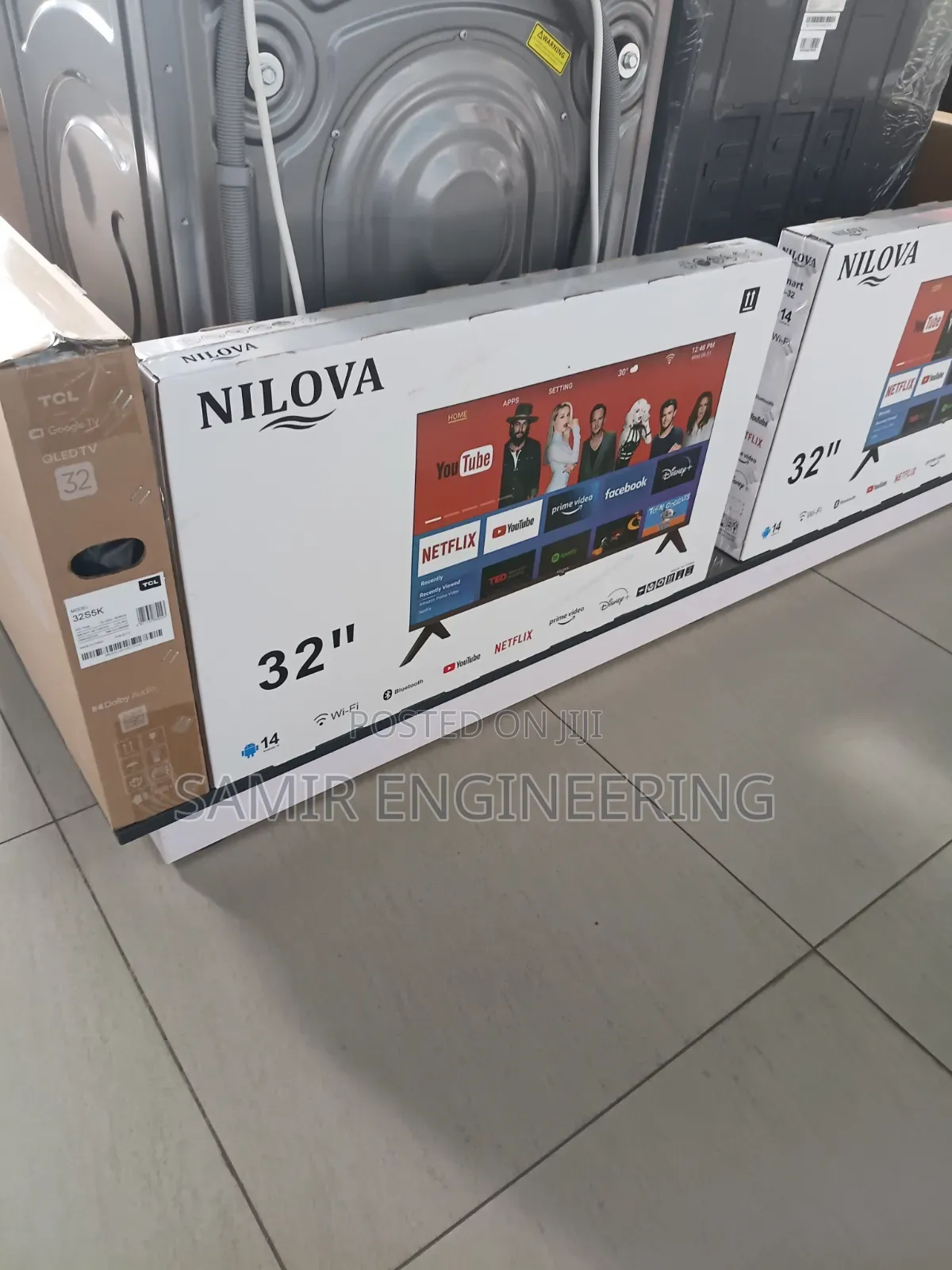 Nilova 32 inches Smart TV: Compact Design, Infinite Entertainment