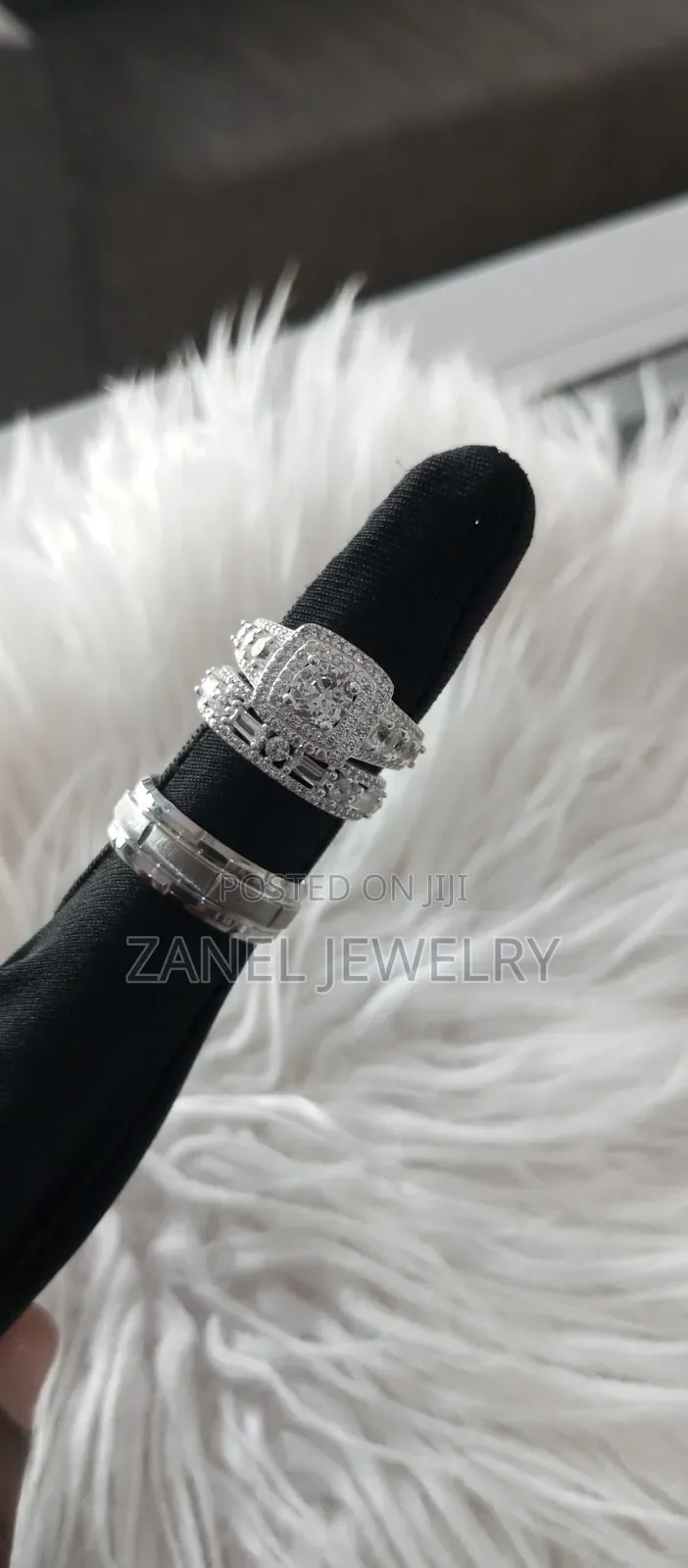 Pure Genuine Sterling Silver Sets(Male Band Included)