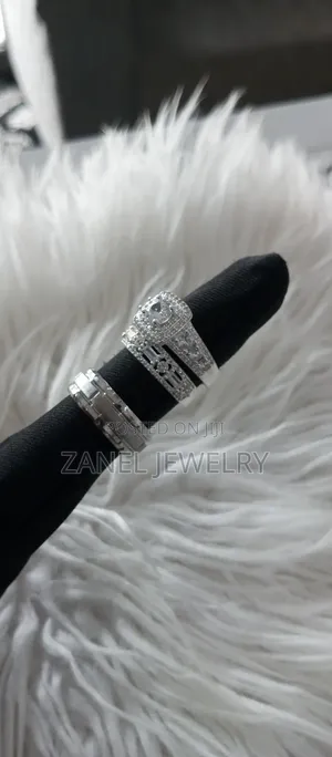 Pure Genuine Sterling Silver Sets(Male Band Included)