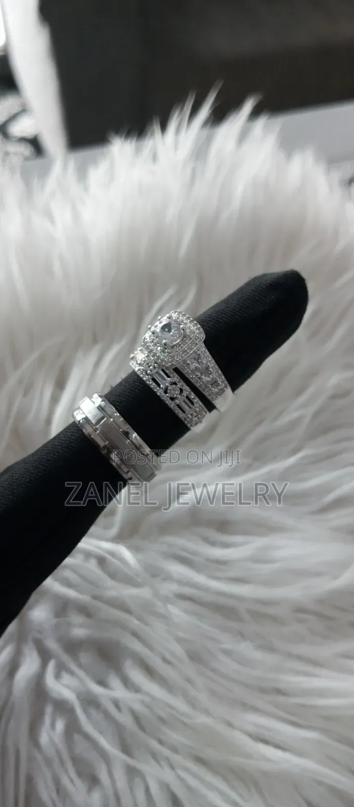 Pure Genuine Sterling Silver Sets(Male Band Included)