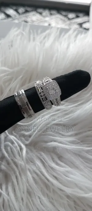 Pure Genuine Sterling Silver Sets(Male Band Included)