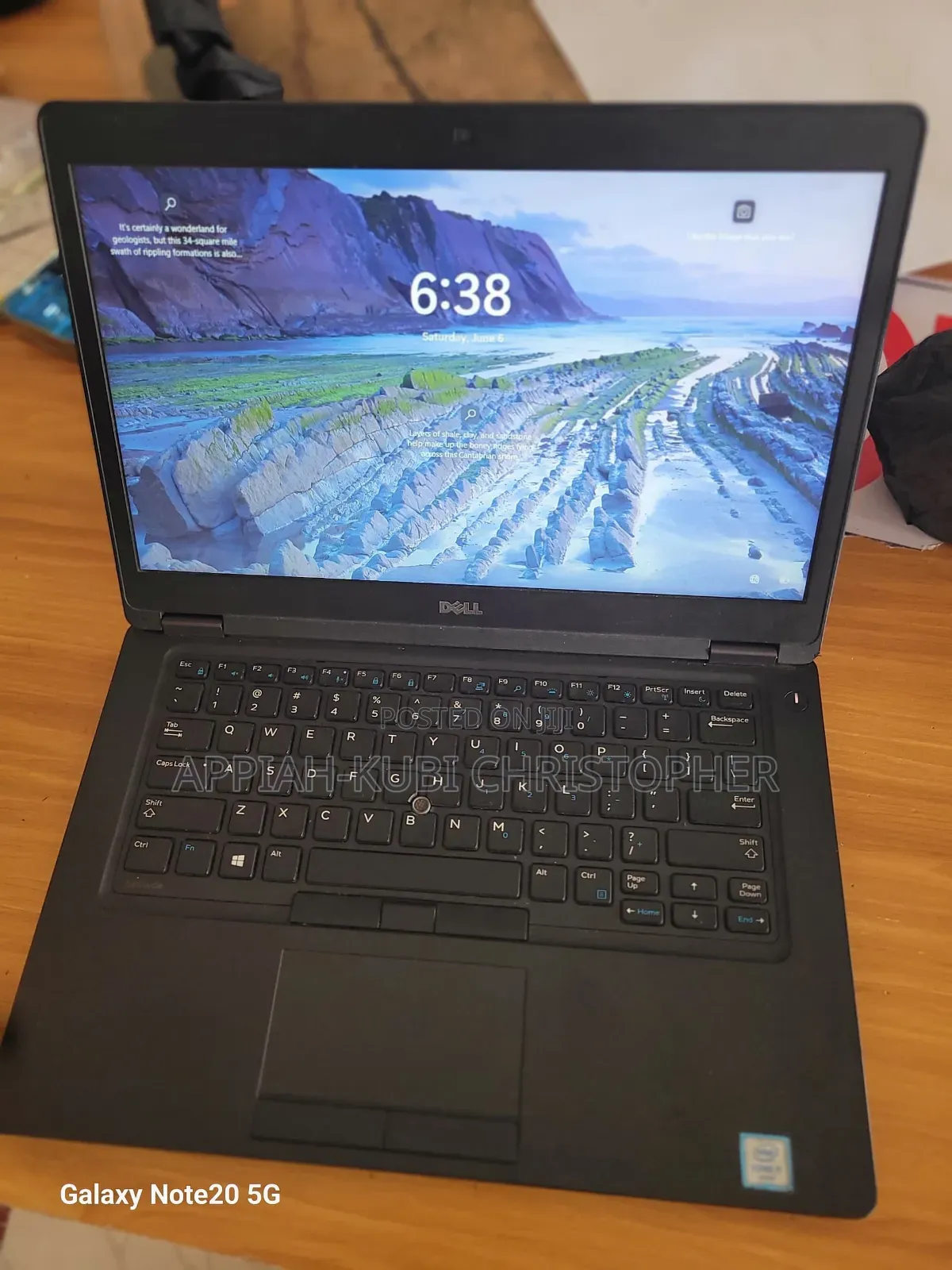 Laptop Dell Latitude 5480 16GB Intel Core i7 SSD 256GB