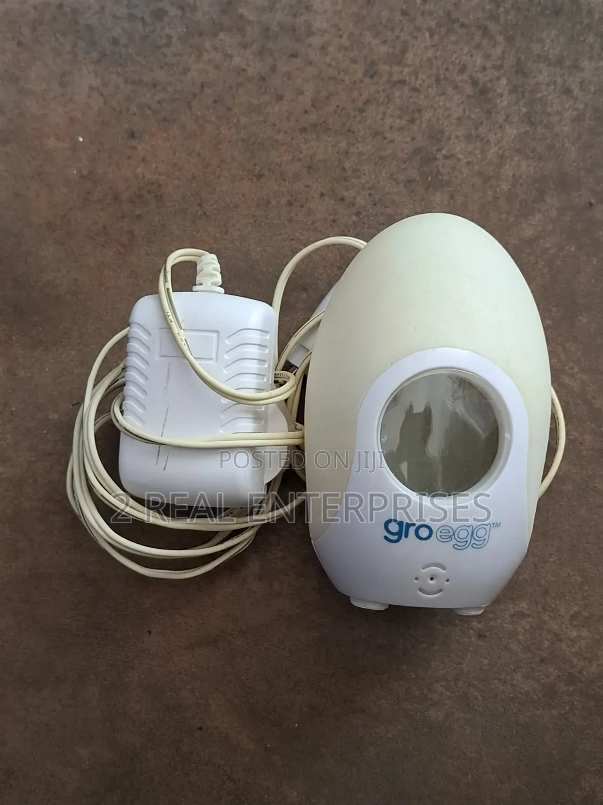 Gro Egg Baby Room Thermometer Digital Colour Changing White