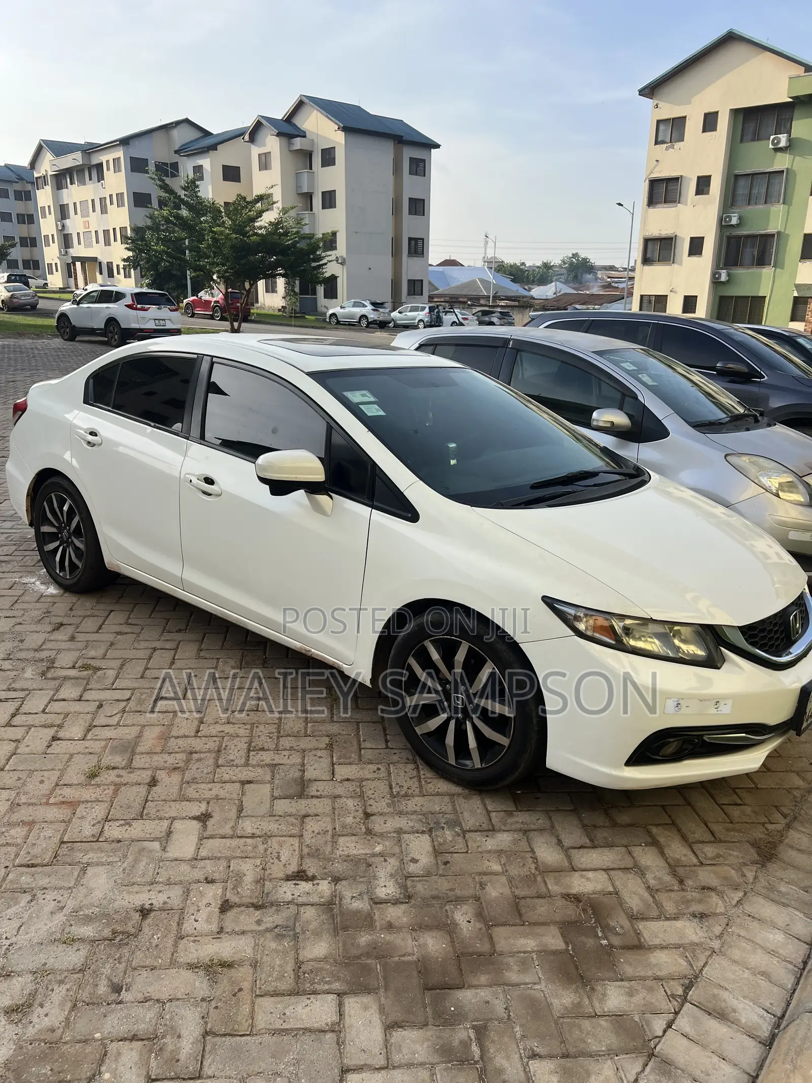 Honda Civic EX 2dr Coupe (1.8L 4cyl 5M) 2015 White