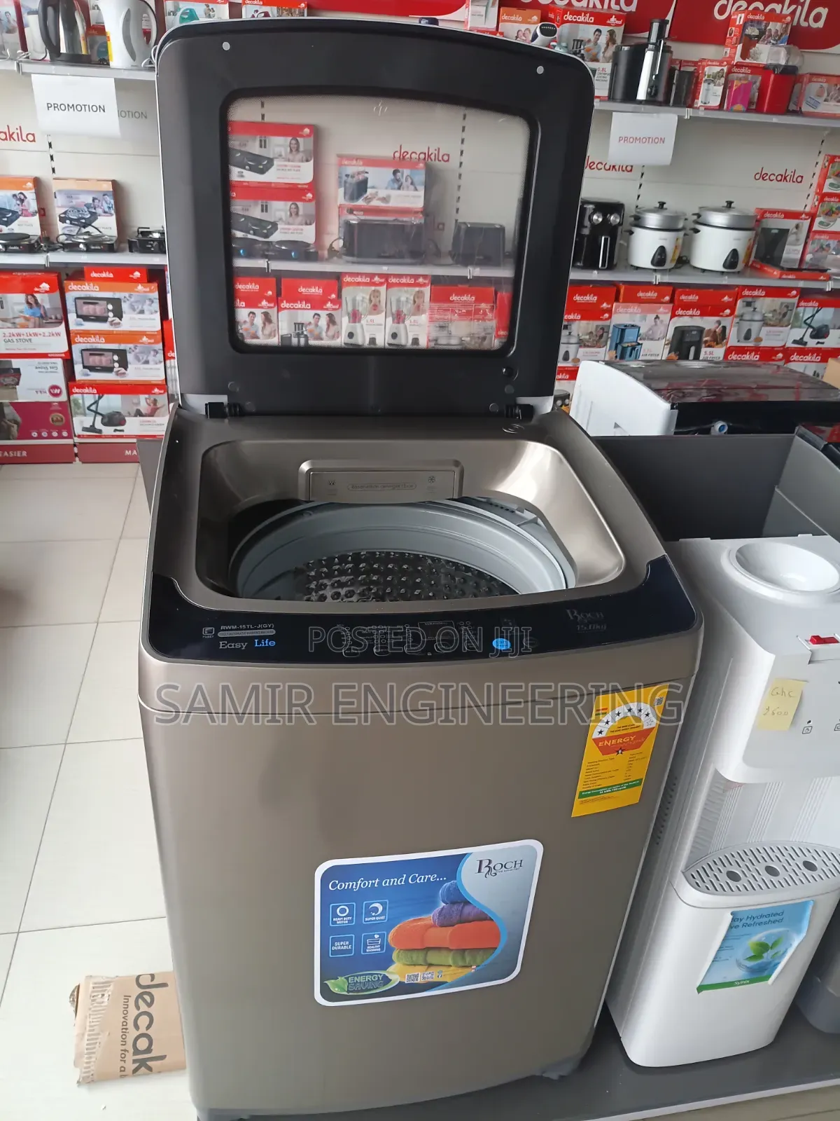 Roch RWM-15TL-J(GY): Heavy-Duty Clean Meets Modern Design