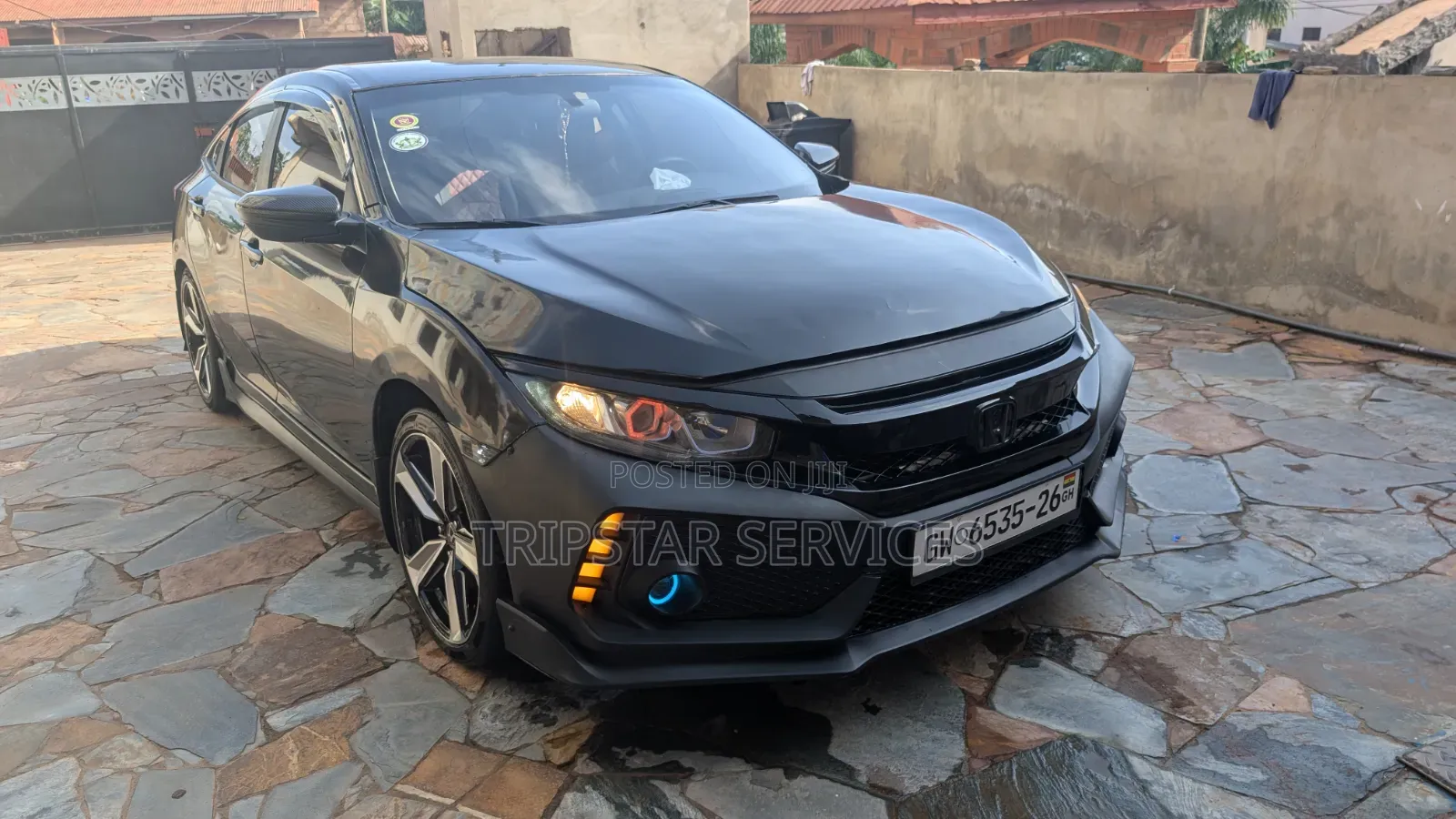 Honda Civic LX 4dr Sedan (2.0L 4cyl) 2016 Black