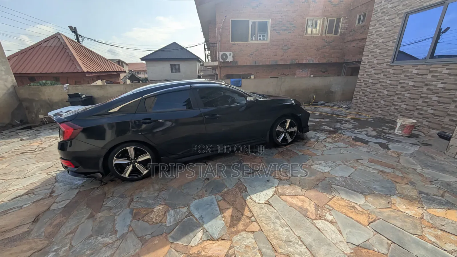 Honda Civic LX 4dr Sedan (2.0L 4cyl) 2016 Black