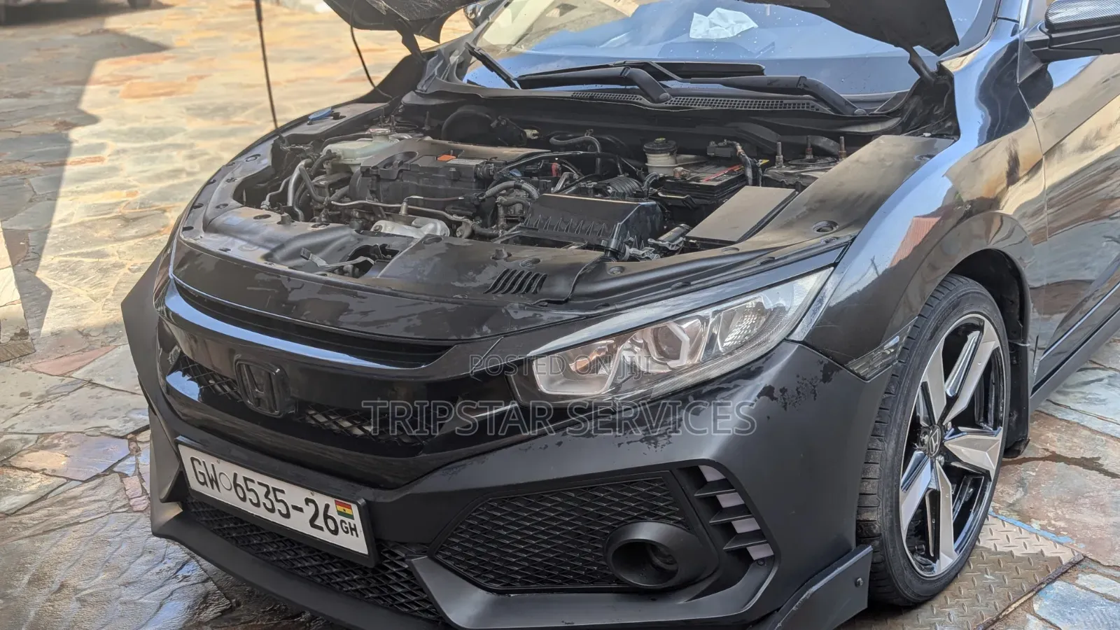 Honda Civic LX 4dr Sedan (2.0L 4cyl) 2016 Black