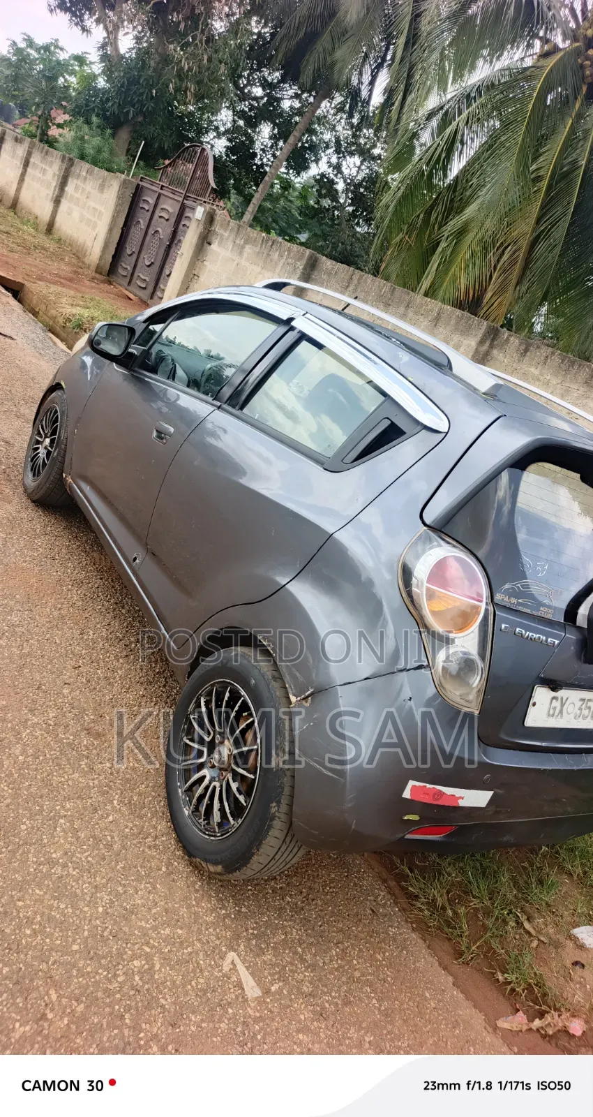 Chevrolet Spark 2010 Gray