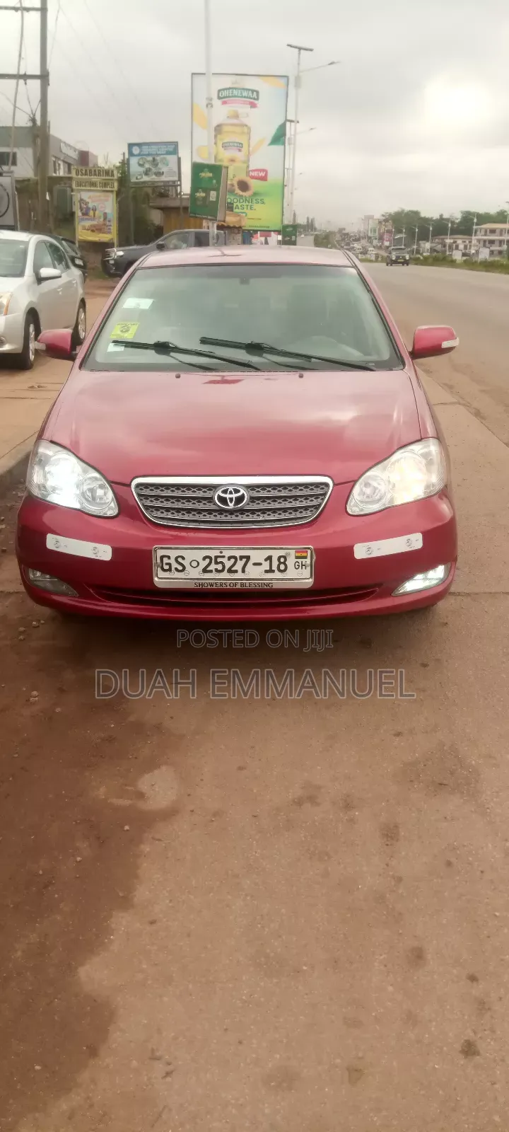 Toyota Corolla LE 2007 Red