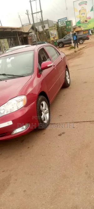 Toyota Corolla LE 2007 Red