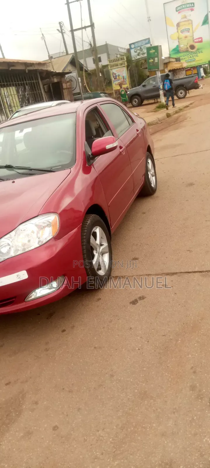Toyota Corolla LE 2007 Red