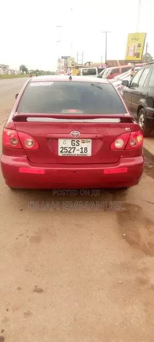 Toyota Corolla LE 2007 Red