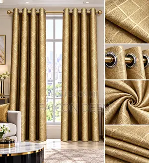 Gorgeous Curtains That Impress::luxury Sunblock Total Blackout Curtain