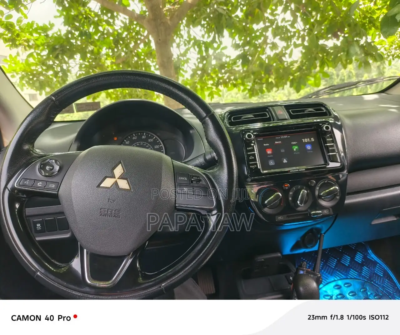 Mitsubishi Mirage ES 2018 Blue