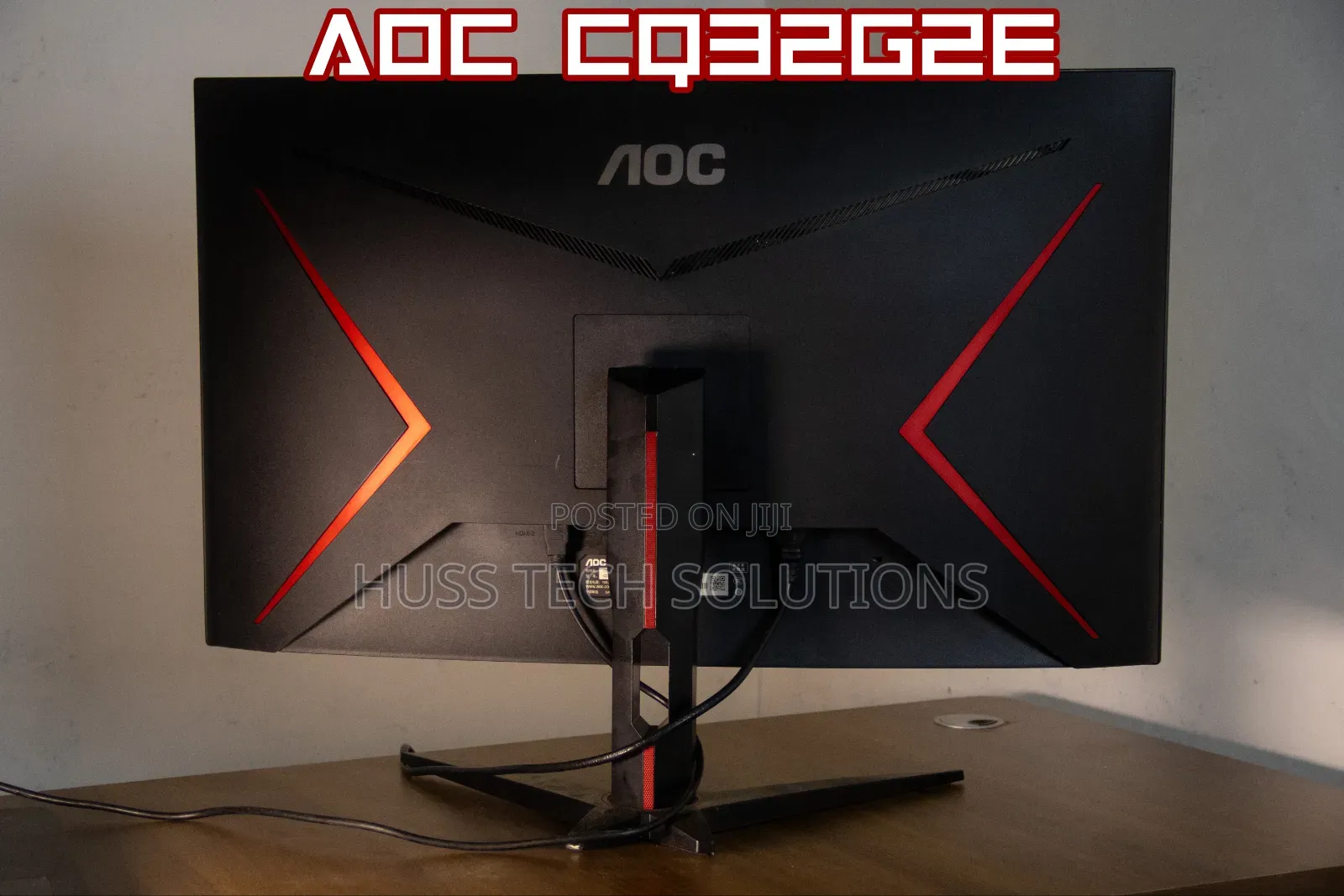 AOC CQ32G2E 32" Curved 2K 144Hz QHD Gaming & Productivity Monitor