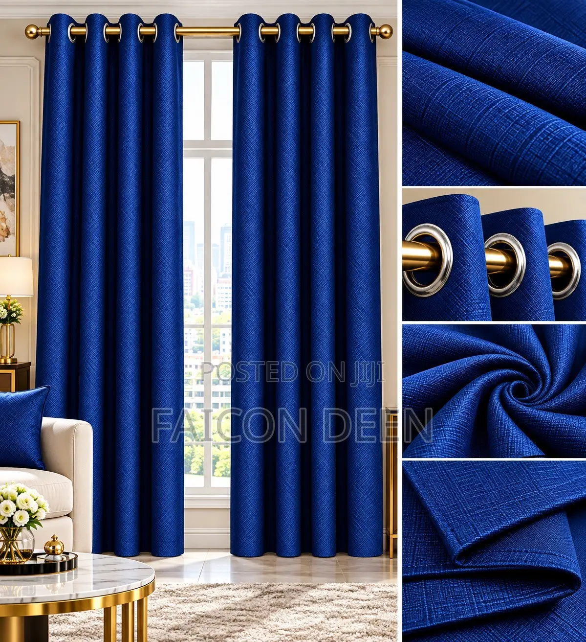 Make Every Room Look Expensive;luxury Sunblock Total Blackout Curtains