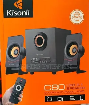 Kisonli C80 USB 2.1 Multimedia Speaker System.