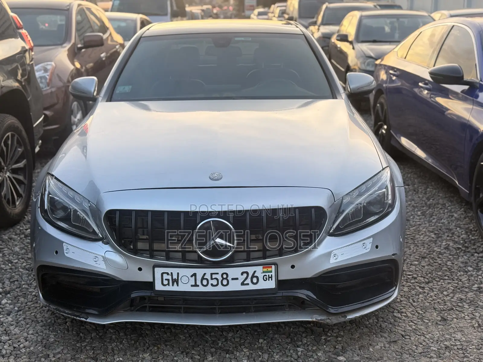 Mercedes-Benz C300 Base 4Matic Sedan AWD (2.0L 4cyl 7A) 2016 Silver