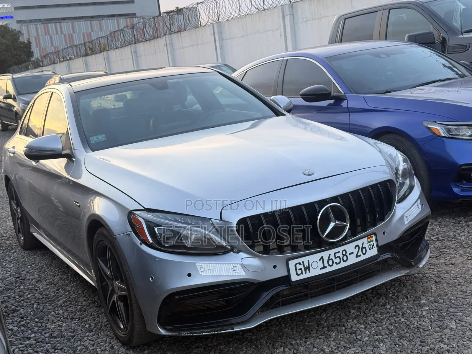 Mercedes-Benz C300 Base 4Matic Sedan AWD (2.0L 4cyl 7A) 2016 Silver