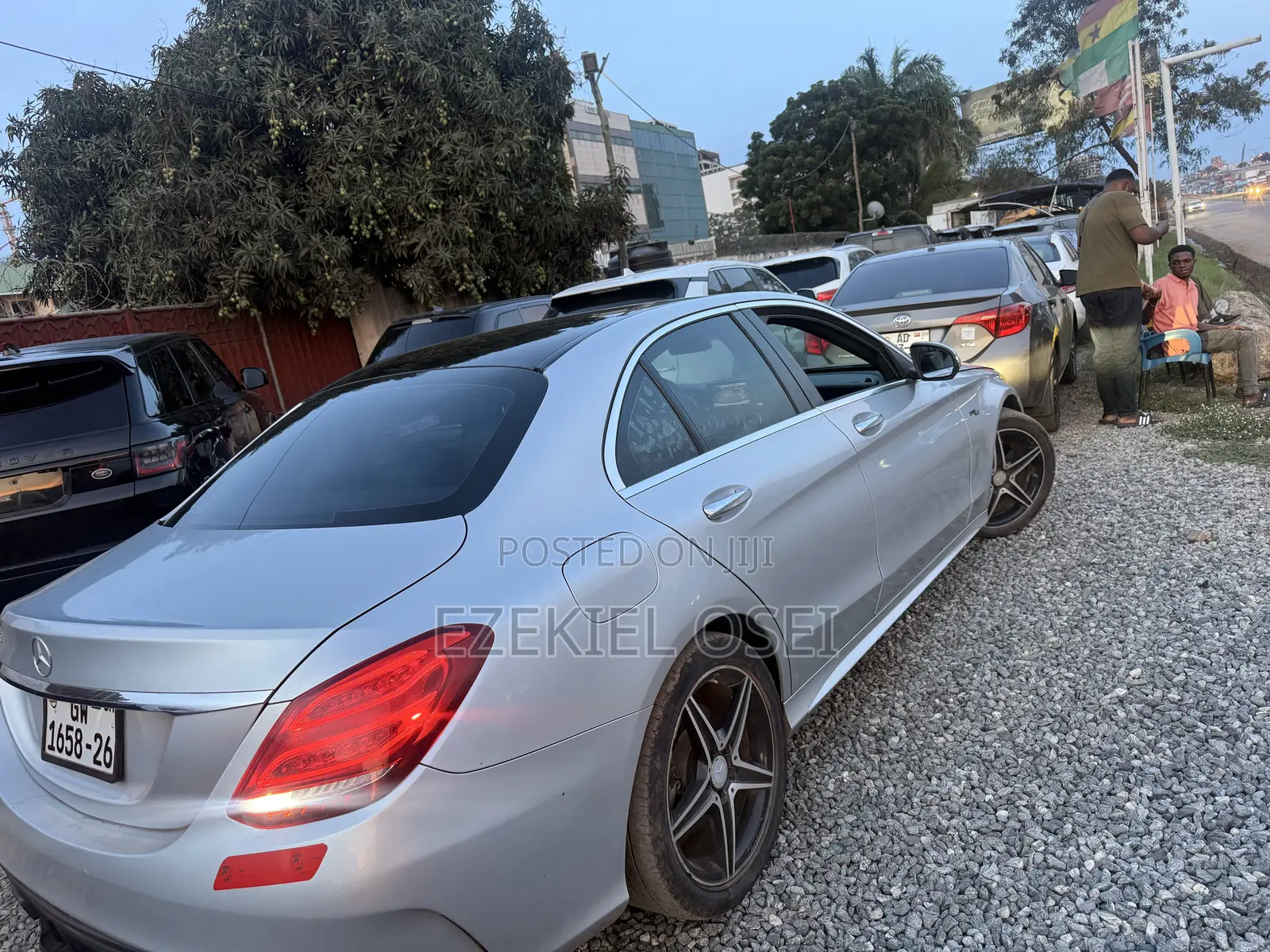 Mercedes-Benz C300 Base 4Matic Sedan AWD (2.0L 4cyl 7A) 2016 Silver