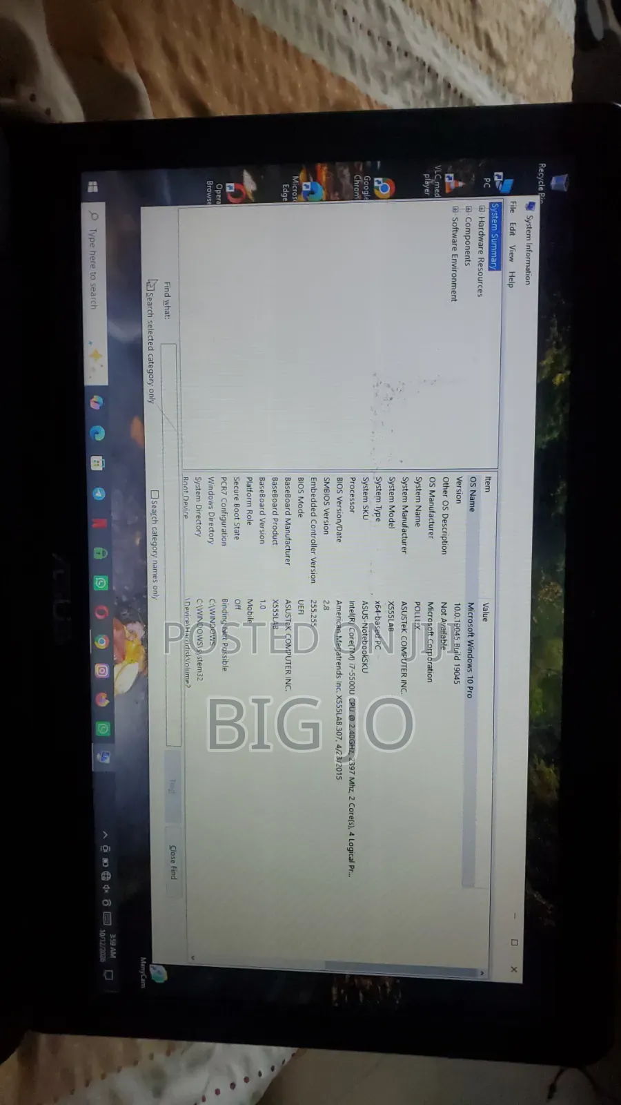 Laptop Asus X555LA 8GB Intel Core i7 HDD 500GB
