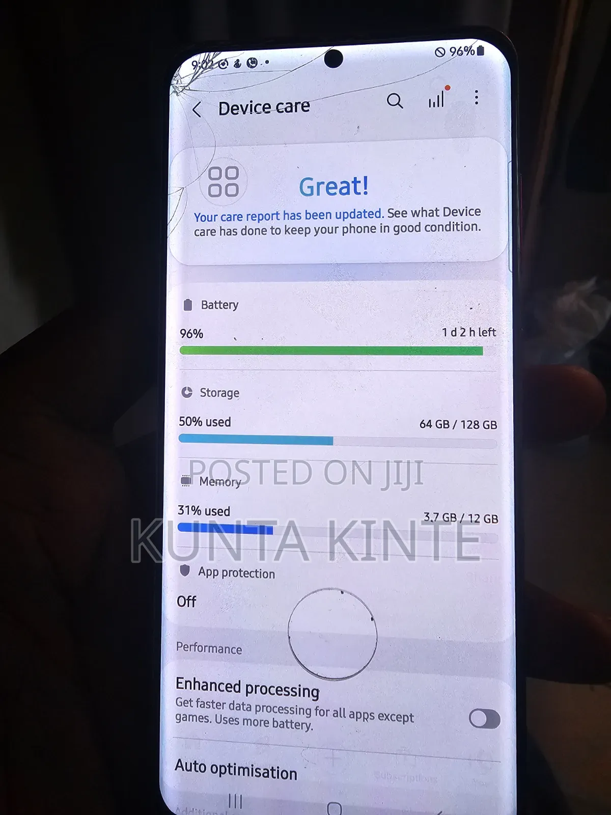 Samsung Galaxy S20 128 GB Red