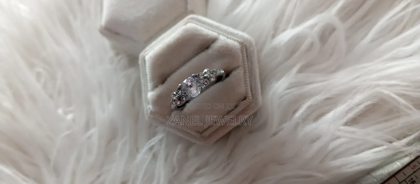 Titanium Silver Couple Ring Set