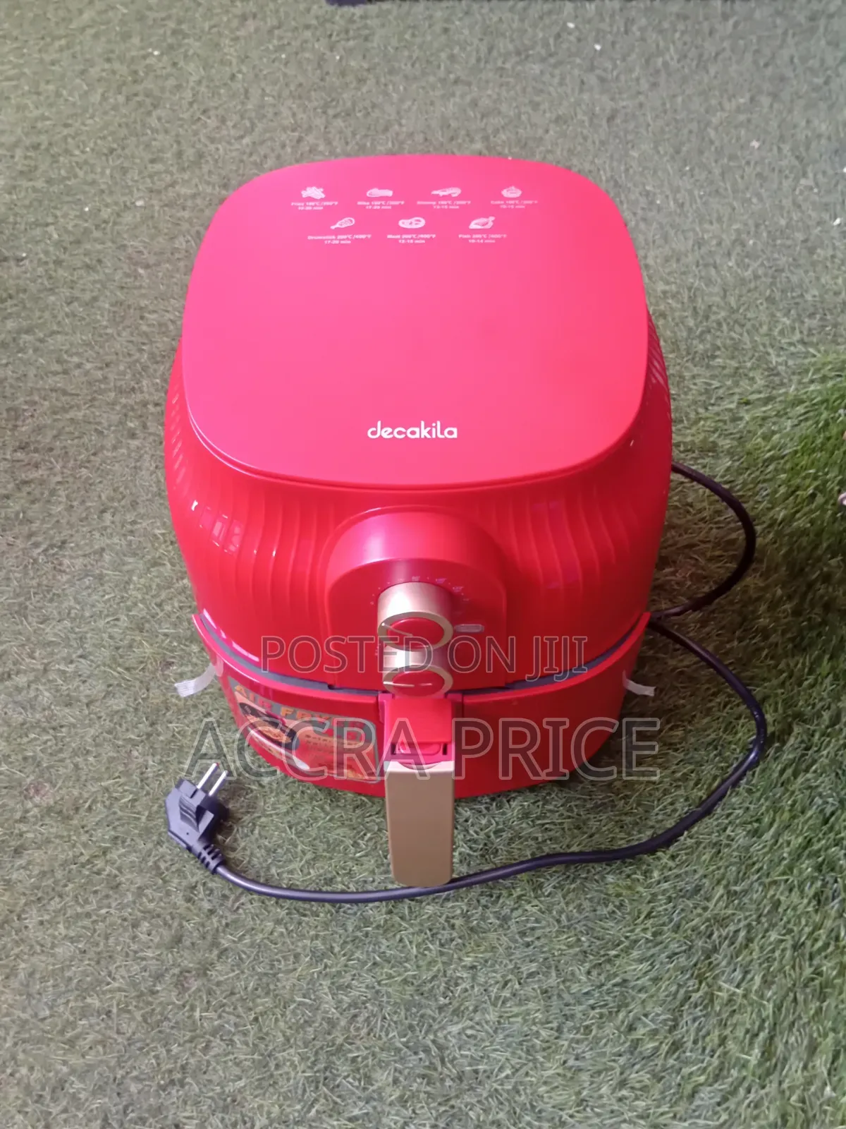 Decakila 4.5L Air Fryer Enjoy Crispy Meals With Less Oil