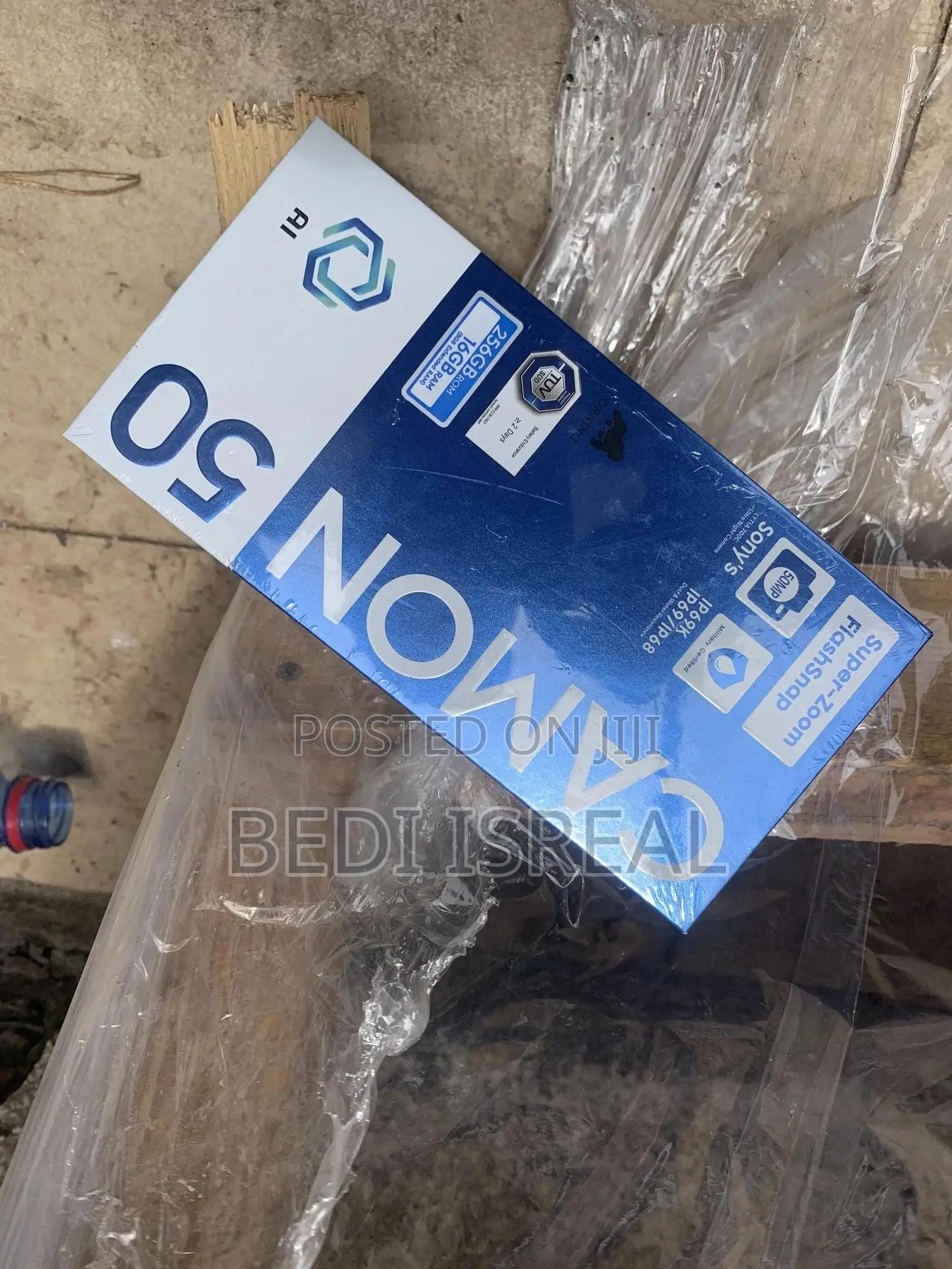 New Tecno Camon 50 256 GB Gray