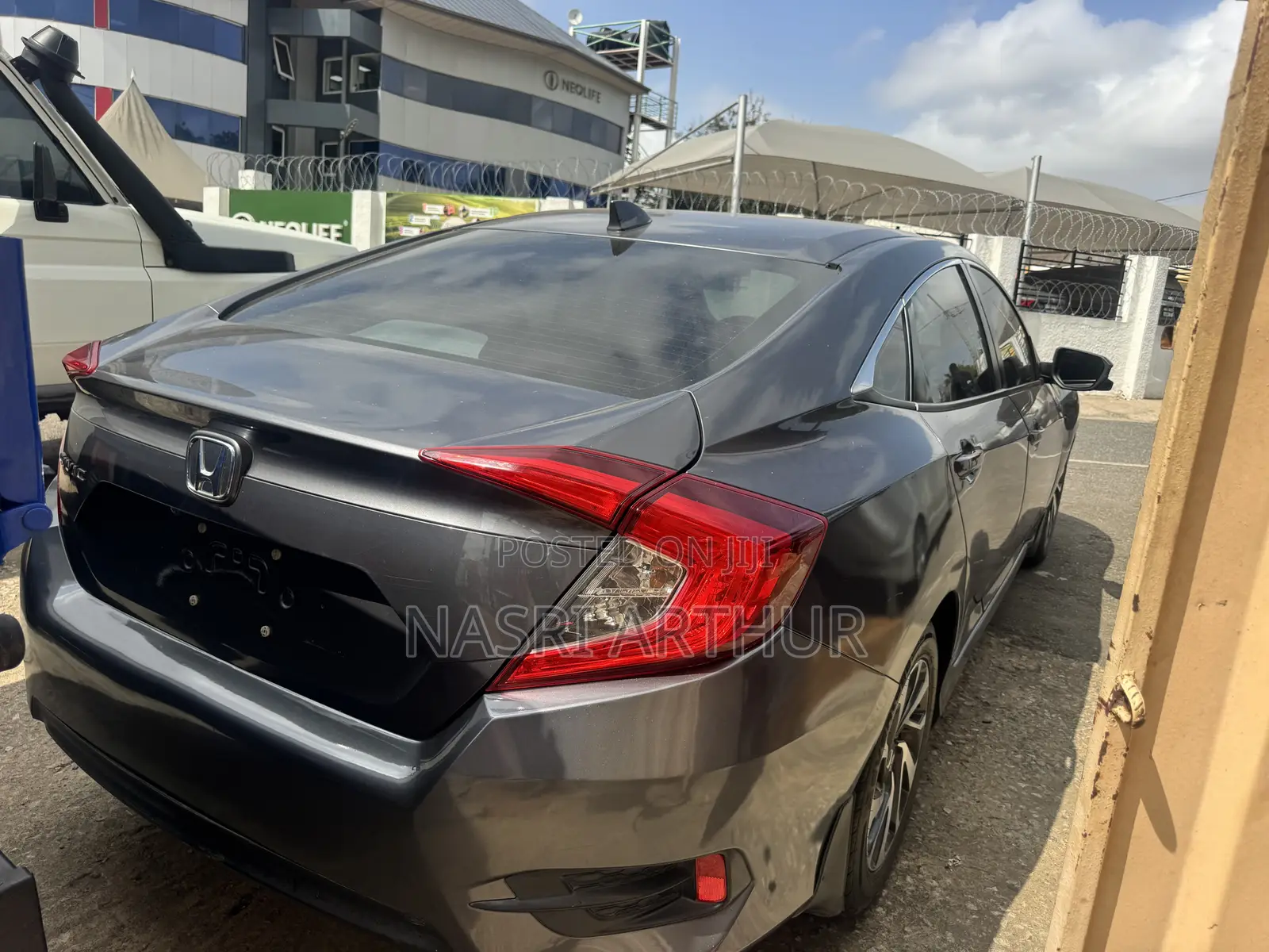 Honda Civic EX Sedan 2018 Gray