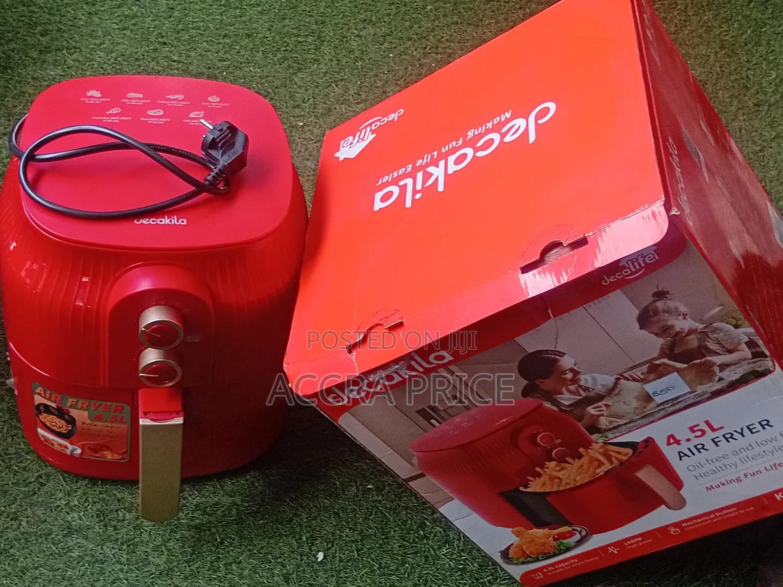 Original Decakila 4.5L Air Fryer for Your Home