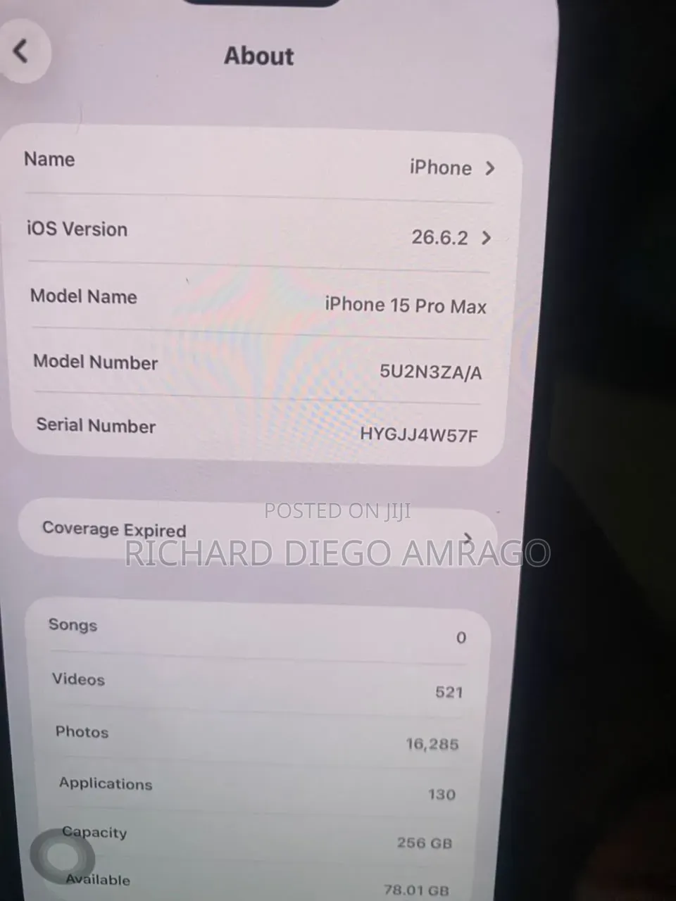 Apple iPhone 15 Pro Max 256 GB Black