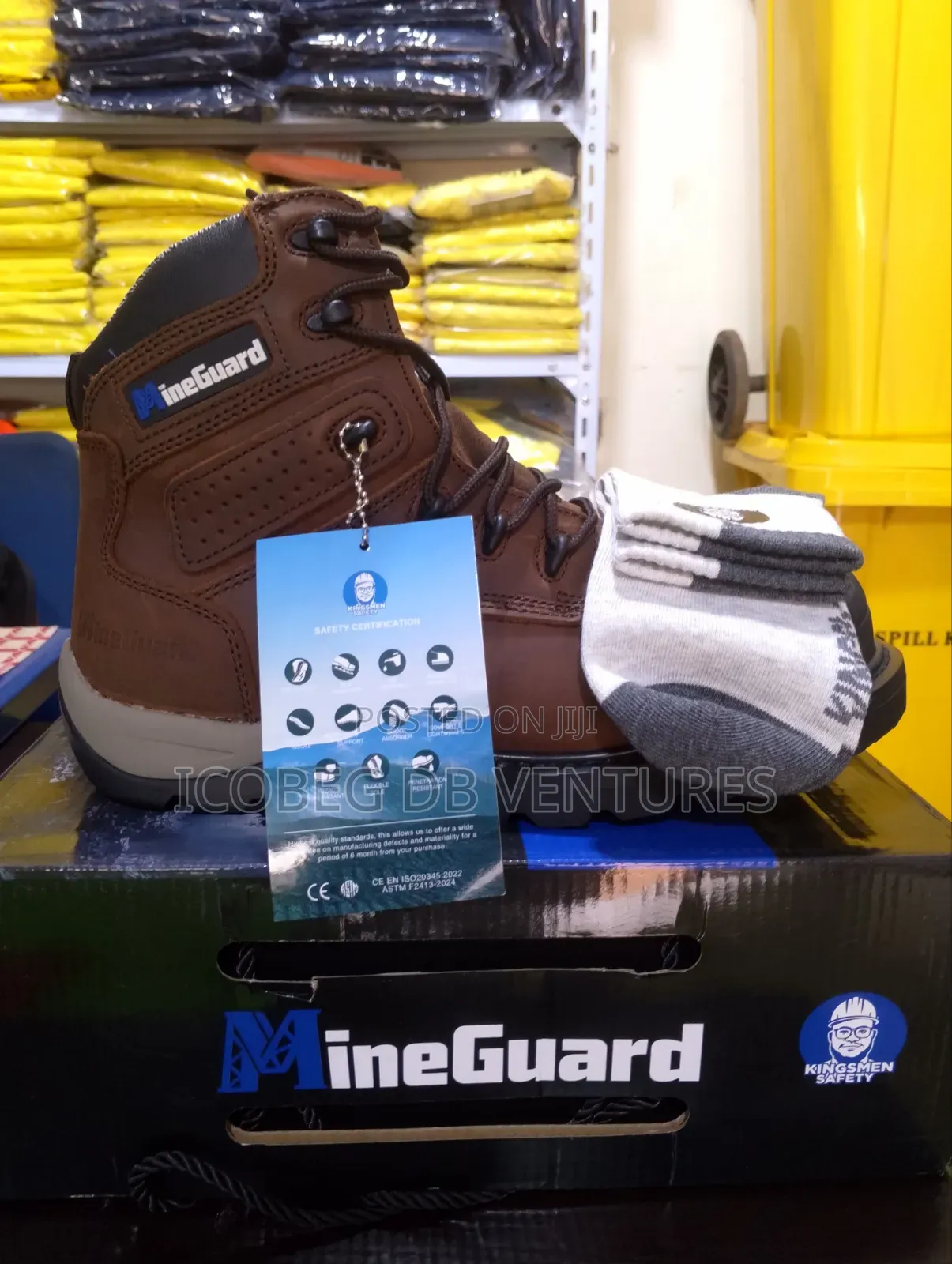 MineGuard Safety Boot /Water Proof Safety Boots /Quality Safety Boots