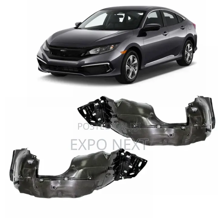 Front Fender Liner Left Right Inner Liner for Honda Civic 2019-2021