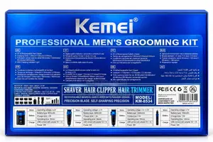 Kemei KM-8534 Professional Men’s Grooming Kit