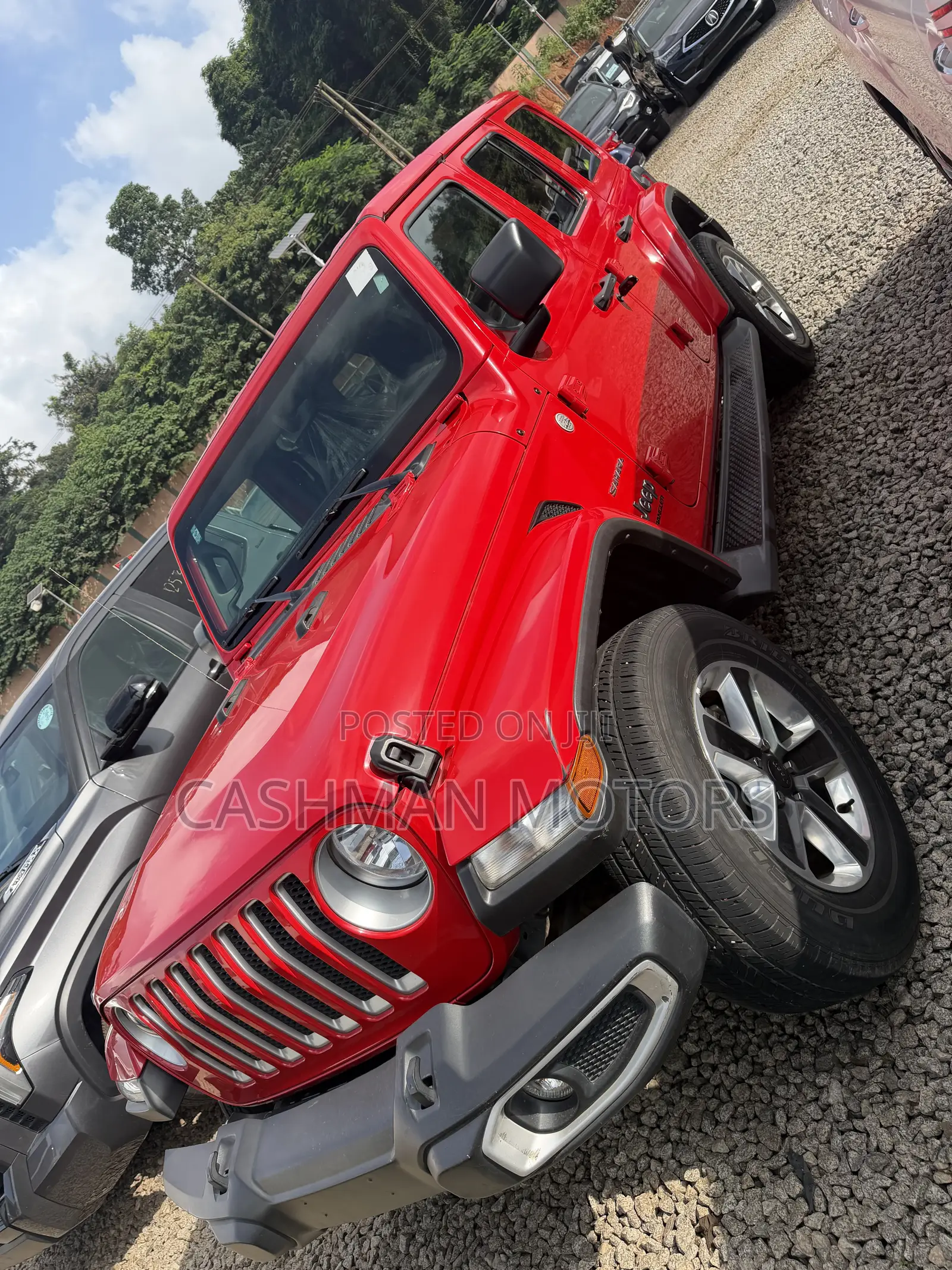 Jeep Wrangler Sahara Altitude 4 Door 4x4 2023 Red