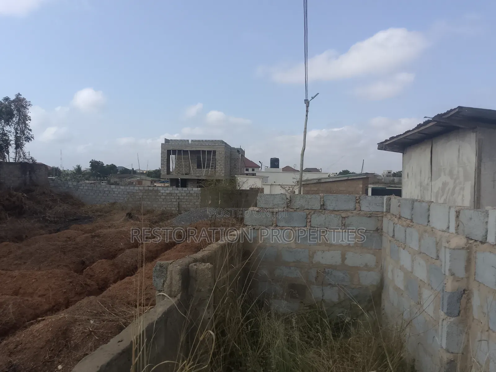 Title Land for Sale at Adenta Amanfrom Near Castle Gate Estates