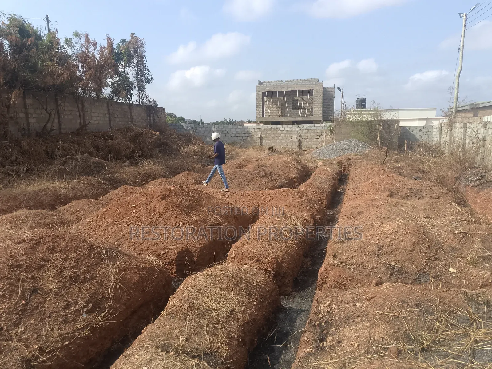Title Land for Sale at Adenta Amanfrom Near Castle Gate Estates