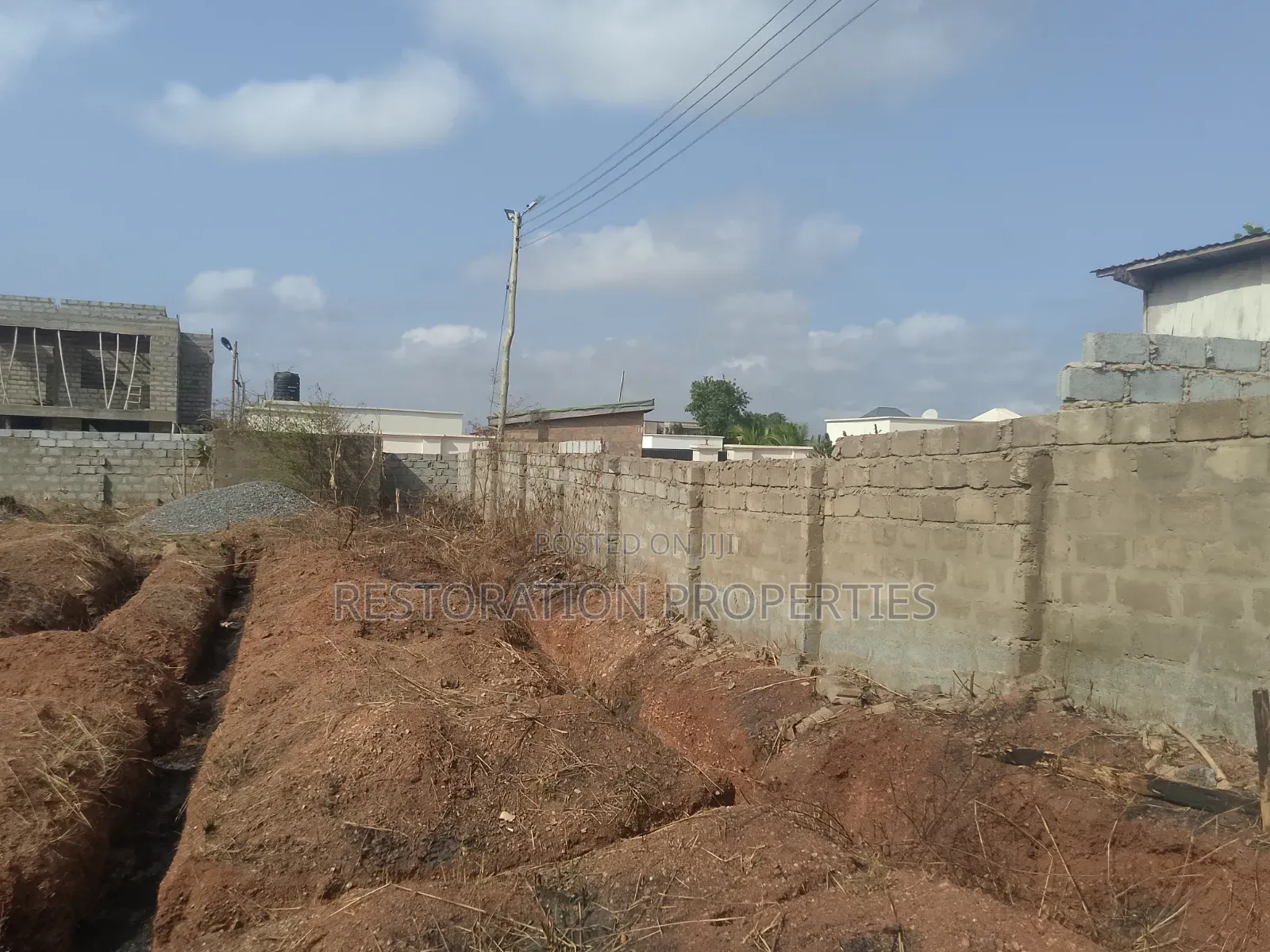 Title Land for Sale at Adenta Amanfrom Near Castle Gate Estates