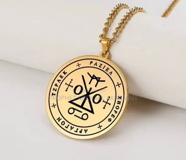 Archangel Raziel Seal Amulet Necklace
