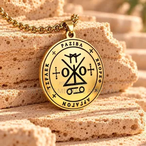 Archangel Raziel Seal Amulet Necklace