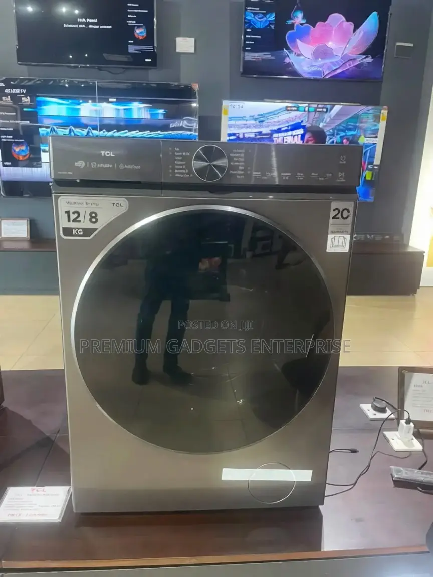 TCL 12kg/8kg Washer & Dryer Smart DD Motor C512WDG Washing Machine