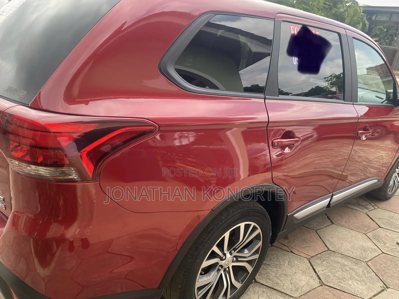 Mitsubishi Outlander 2.4 PHEV AWD 2018 Red