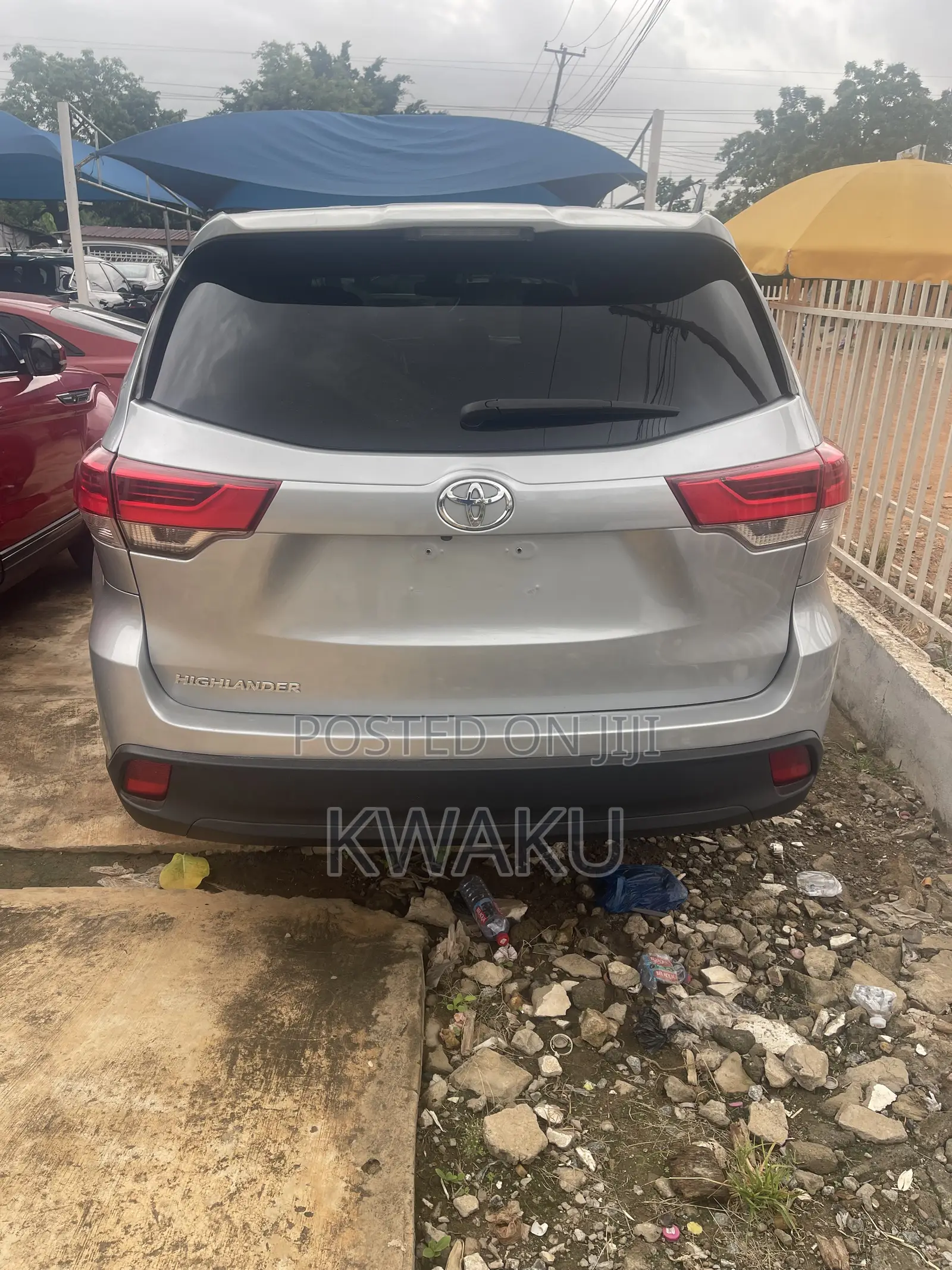 Toyota Highlander 2019 Silver