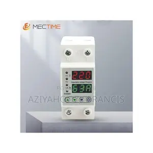 63A 220V Adjustable Over Under Voltage Protective Device Protector And