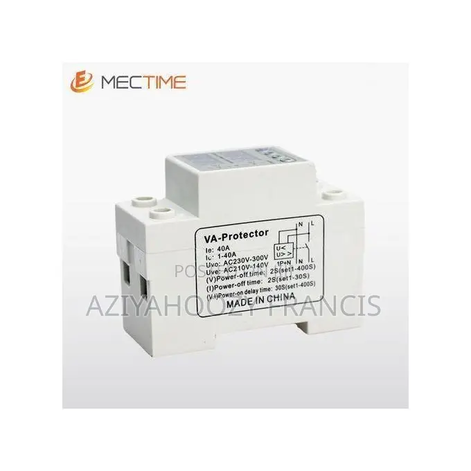 63A 220V Adjustable Over Under Voltage Protective Device Protector And