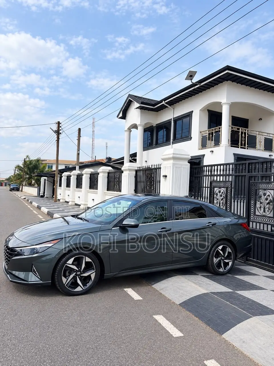 Hyundai Elantra Limited 2023 Green