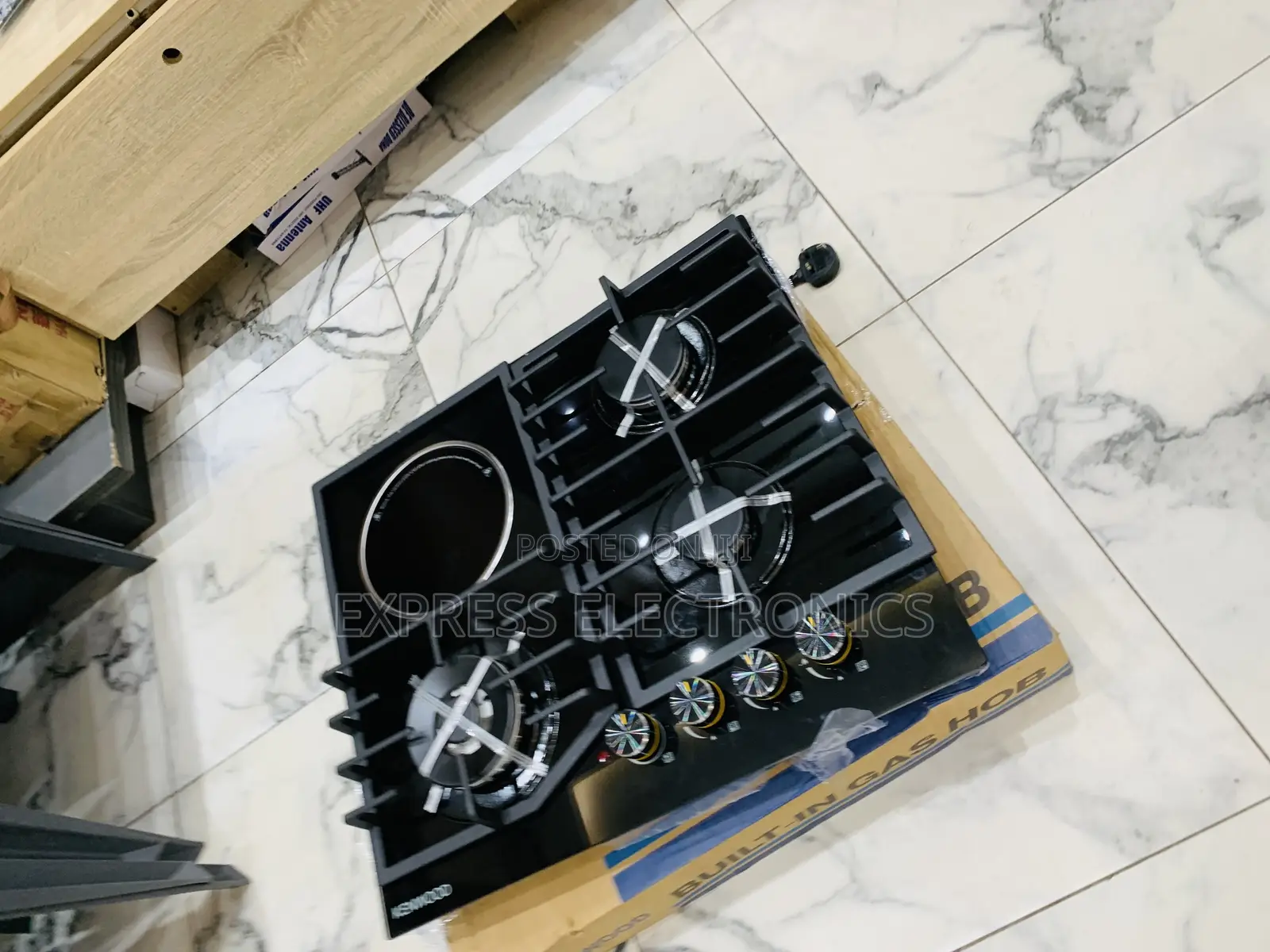 Best Buy for Less 3-1 Stove Built in 60cm Kenwood Black