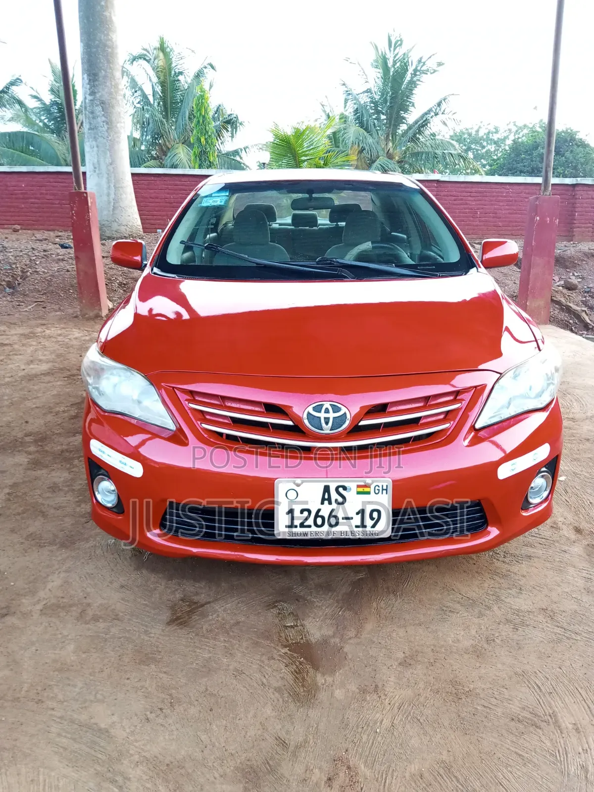 Toyota Corolla L 4-Speed Automatic 2013 Orange